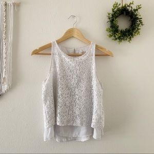 Abercrombie & Fitch lace tank sz XS